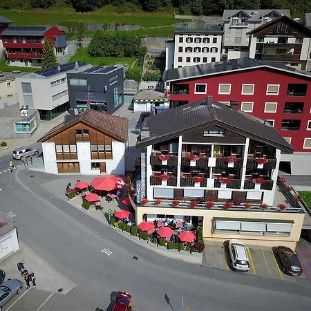 Hotel Restaurant La Furca Disentis Kültér fotó