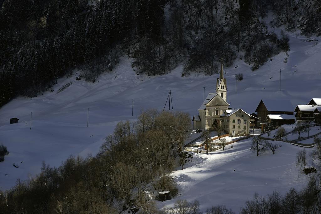 Hotel Restaurant La Furca Disentis Kültér fotó