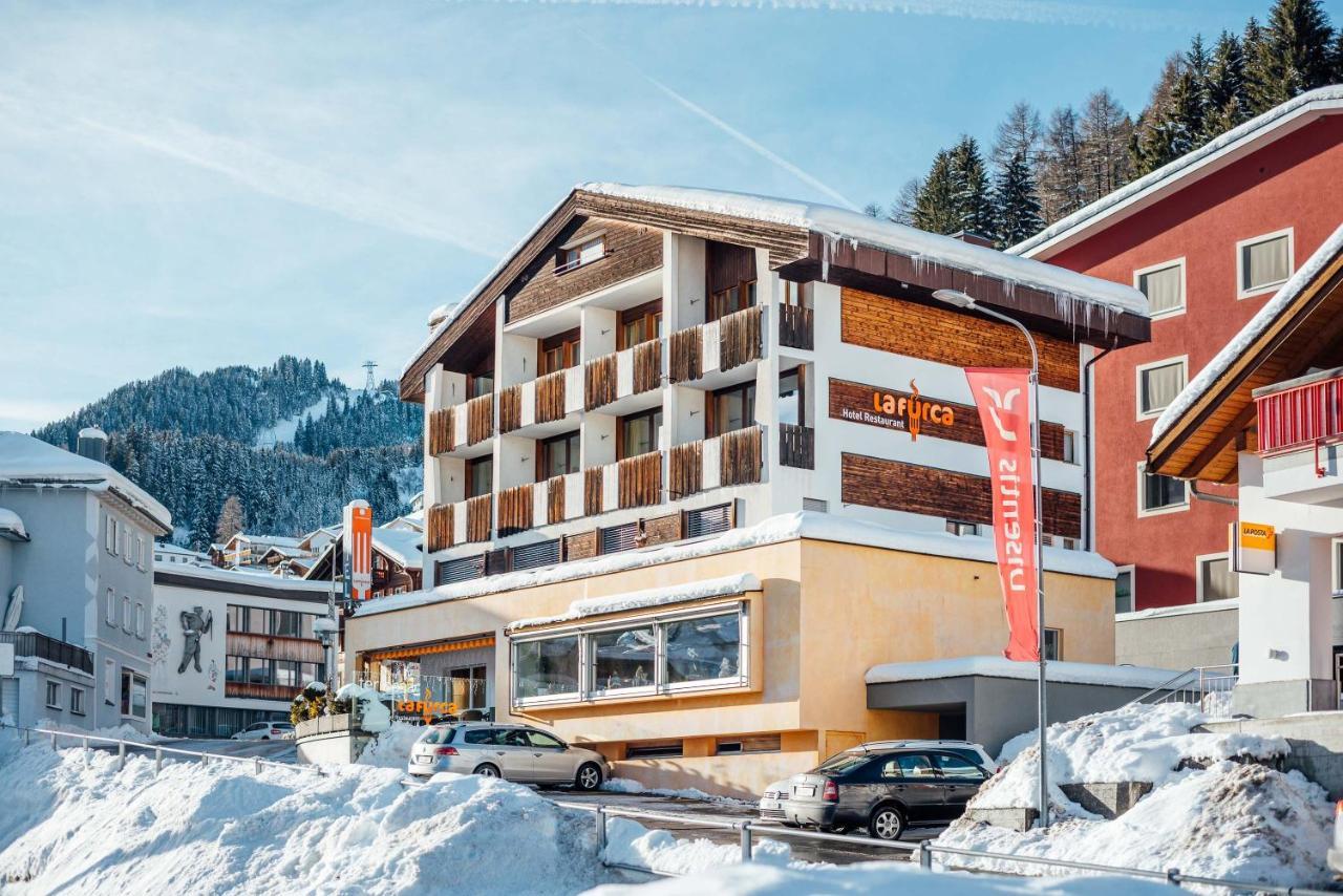 Hotel Restaurant La Furca Disentis Kültér fotó