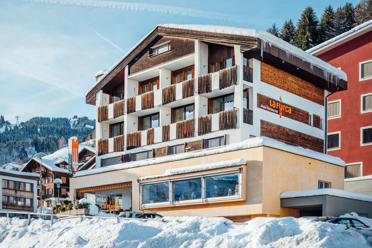 Hotel Restaurant La Furca Disentis Kültér fotó